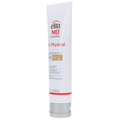 EltaMD UV Physical Broad Spectrum SPF 41 Lightly Tinted Facial 3 oz - Imperfect Box