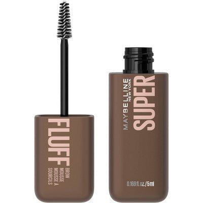Maybelline Superfluff Volumizing Eyebrow Gel Mousse 003 Medium Brown 0.17 fl oz - Missing Box