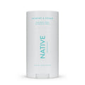 Native Solid Deodorant for Women & Men Jasmine & Cedar  Aluminum-Free 2.65oz  - New