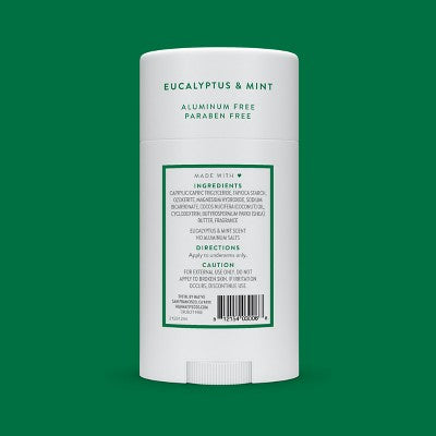 Native Solid Deodorant Eucalyptus & Mint  2.65oz - Imperfect Container