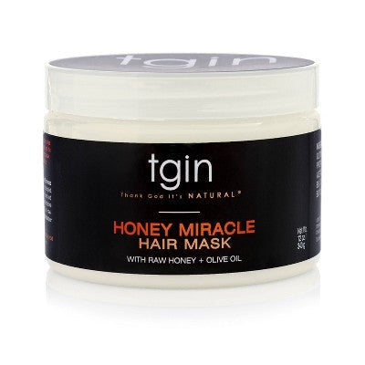 TGIN Honey Miracle Hair Mask 12 fl oz - Imperfect Container