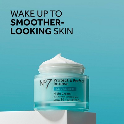 No7 Protect & Perfect Intense Advanced Moisturizing Night Cream 1.69 fl oz - Missing Box