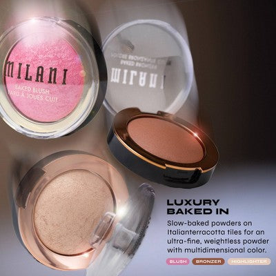 Milani Baked Bronzer Amalfi Glow - Imperfect Container