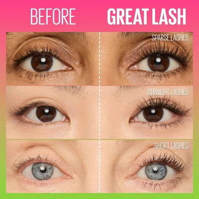 Maybelline Mini Mascara Holiday Gift Set with Great Lash 3pc - Imperfect Box
