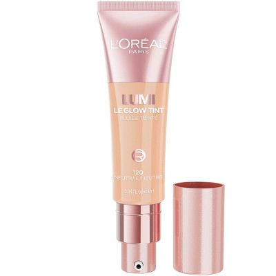 L'Oreal Paris Lumi Le Glow Tint 120 Neutral 0.84 fl oz - Imperfect Container