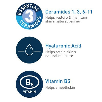 CeraVe Hydrating Hyaluronic Acid Face Serum 1 fl oz - Missing Box