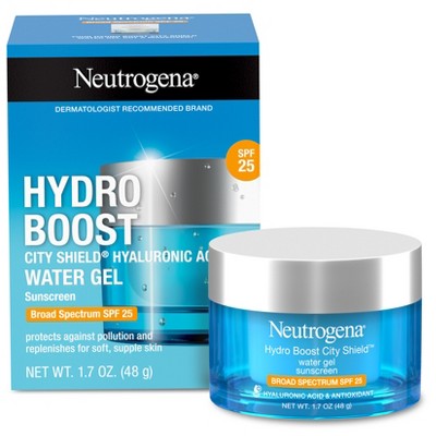 Neutrogena Hydro Boost City Shield Water Face Gel SPF 25 1.7oz - Imperfect Box
