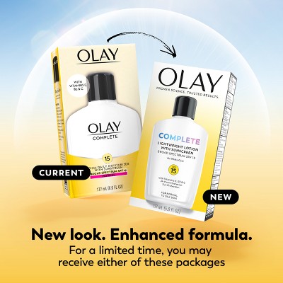 Olay Complete Lotion Moisturizer SPF 15 6 fl oz - Missing Box