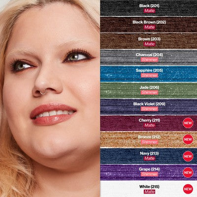 Revlon ColorStay Waterproof Eyeliner; Smudger 202 Black Brown 0.01oz/2ct - Imperfect Box