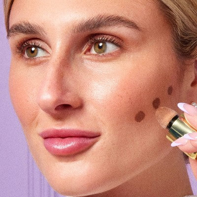 Winky Lux Cheeky Rose Liquid Sculpt Bronzer Ibiza 0.21 fl oz - Imperfect Box
