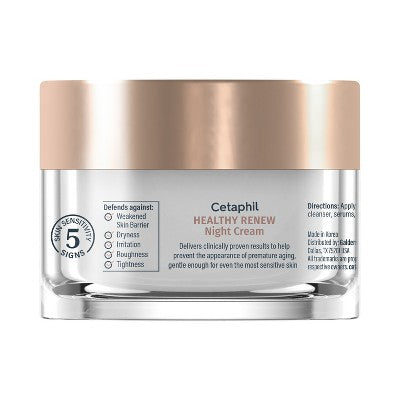 Cetaphil Healthy Renew Night Face Cream 1.7oz - Imperfect Box