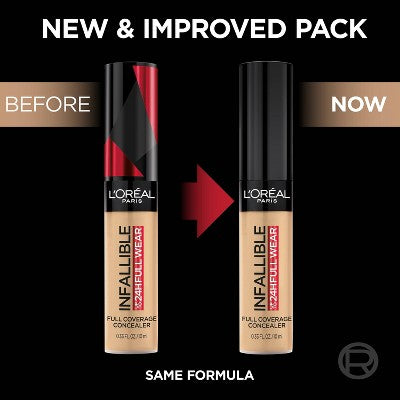 L'Oreal Paris Infallible Full Wear Full Coverage 360 Cashmere 0.33 fl oz - Imperfect Container