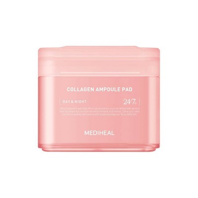 MEDIHEAL Collagen Ampoule Toner Pads 100ct - New