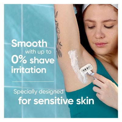 Venus Extra Smooth Sensitive Value Pack Women's Razor + 3 Razor Blade Refills - Missing Box