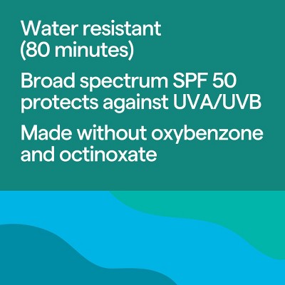 Mineral Sunscreen Lotion SPF 50 5oz up&up - Imperfect Container