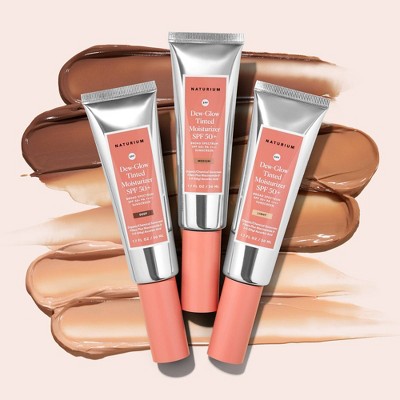 Naturium Tinted Dew Glow Moisturizer SPF 50 1.7 fl oz Medium - Imperfect Box