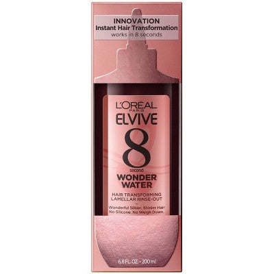L'Oreal Paris Elvive Wonder Water Lamellar Rinse Out 6.8 fl oz - Imperfect Container