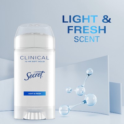 Secret Clinical Strength Solid Antiperspirant & Deodorant 2.6oz - Imperfect Box