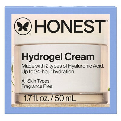 Honest Beauty Hydrogel Cream with Hyaluronic Acid 1.7 oz - Imperfect Box