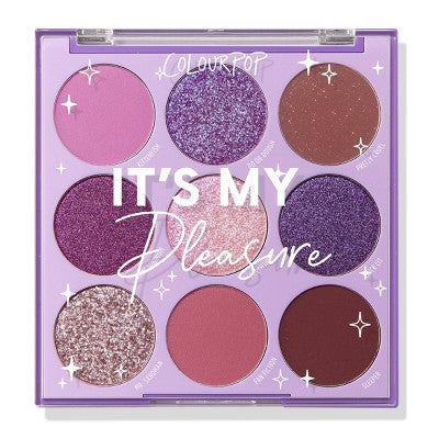 ColourPop 9-Pan Eyeshadow Palette It's My Pleasure 0.3oz - Imperfect Box