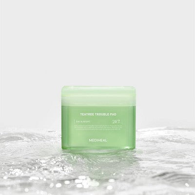 MEDIHEAL Teatree Trouble Toner Pads 100ct - Imperfect Box