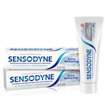 Sensodyne Extra Whitening Toothpaste 2pk - Missing Box