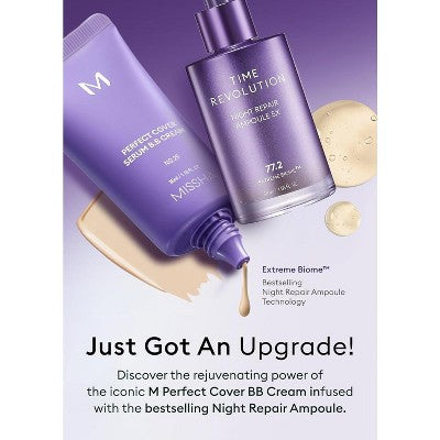 MISSHA M Perfect Cover Serum BB Cream #13 Light Fair 1.18 fl. oz. - Imperfect Box