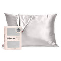 Kitsch Queen Size Satin Standard Pillowcase Thread Count Silver - Imperfect Box