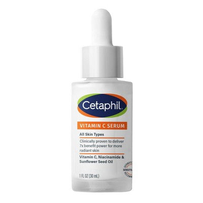 Cetaphil Brightening Vitamin C Face Serum 1fl oz - New