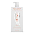 Native Moisturizing Shea Butter 24hr Hydration Body Wash Peach & Orange Blossom 18 fl oz - Imperfect Container