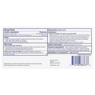 Sensodyne Pronamel Intensive Enamel Repair Toothpaste Extra Fresh 3.4 oz/2pk - Imperfect Box
