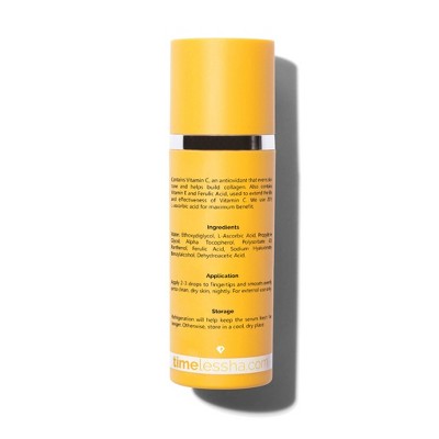 Timeless Skin Care Vitamin C and E Ferulic Acid Serum 4 fl oz - Imperfect Box
