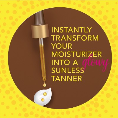 Jergens Natural Glow Instant Sun Drops Tanners 1 fl oz - Imperfect Box