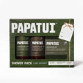 Papatui Men's Shower Pack Lush Coconut 3ct - Imperfect Box