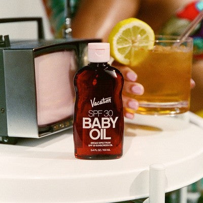 Vacation Baby Oil SPF 30 3.4 fl oz - Imperfect Container