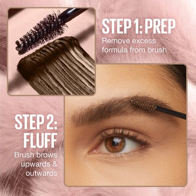 Maybelline Superfluff Volumizing Eyebrow Gel Mousse 003 Medium Brown 0.17 fl oz - Missing Box