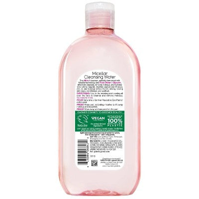 Garnier SkinActive Water Rose Micellar Cleansing Water 23.7 fl oz - Imperfect Container