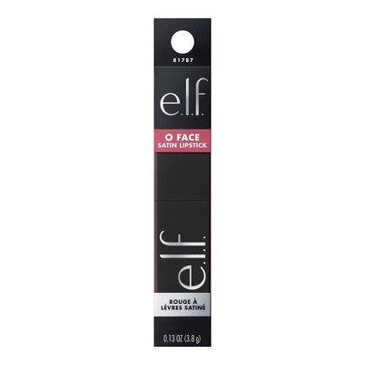 e.l.f. O FACE Satin Lipstick Effortless 0.13 oz - Imperfect Box