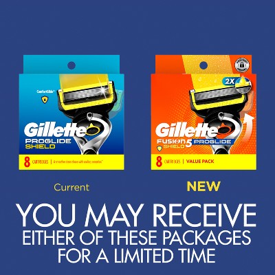 Gillette ProGlide Shield Razor Refills for Men - 8 Blade Refills