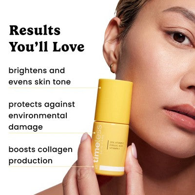Timeless Skin Care Vitamin C and E Ferulic Acid Serum 4 fl oz - Missing Box
