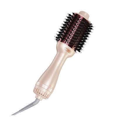 TYMO Volumizer Hot Air Brush Hair Dryer Champagne Pink - Imperfect Box