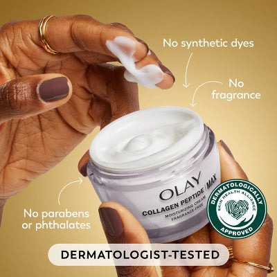 Olay Regenerist Collagen Peptide 24 MAX Face Moisturizer  1.7 fl oz - Imperfect Box