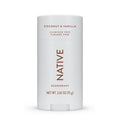 Native Solid Deodorant for Men Coconut & Vanilla 2.65oz - New