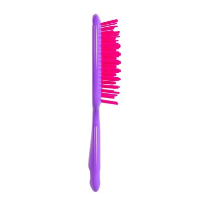 UNbrush Detangler Hair Brush Neon Purple - Imperfect Box