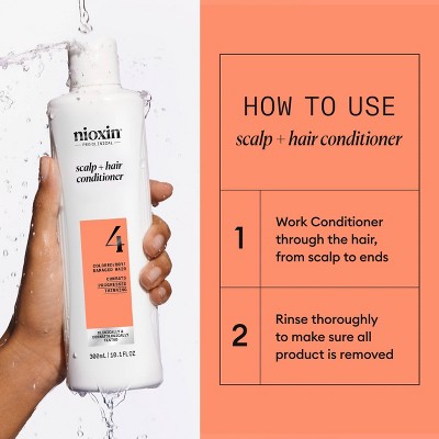 Nioxin System 4 Therapy Conditioner 10.1 fl oz - New