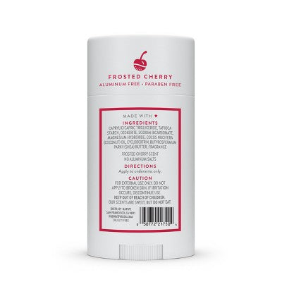 Native Holiday Limited Edition Aluminum-Free Deodorant Frosted Cherry 2.65oz - New