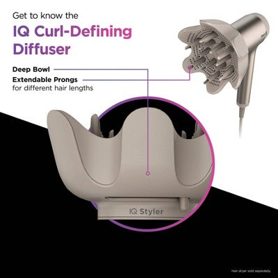 Shark IQ Curl Defining Diffuser Attachment for Hyper Air Hair Dryer - New