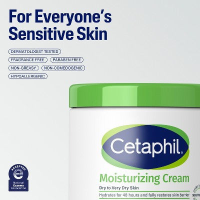 Cetaphil Moisturizing Body and Face Cream 20oz - New