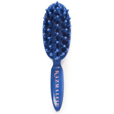 KAZMALEJE KurlsPlus Paddle Hair Comb Blue - Imperfect Box