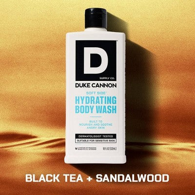 Duke Cannon Supply Co. Soft Side Hydrating Men's Body Wash 18 fl oz - Imperfect Container